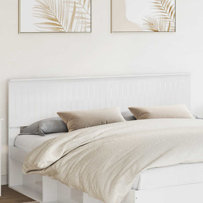 Headboard Gloss White Engineered wood