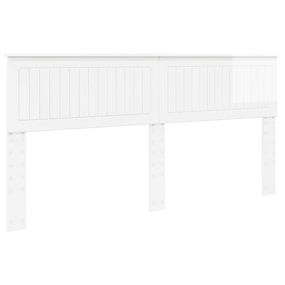 Headboard Gloss White Engineered wood