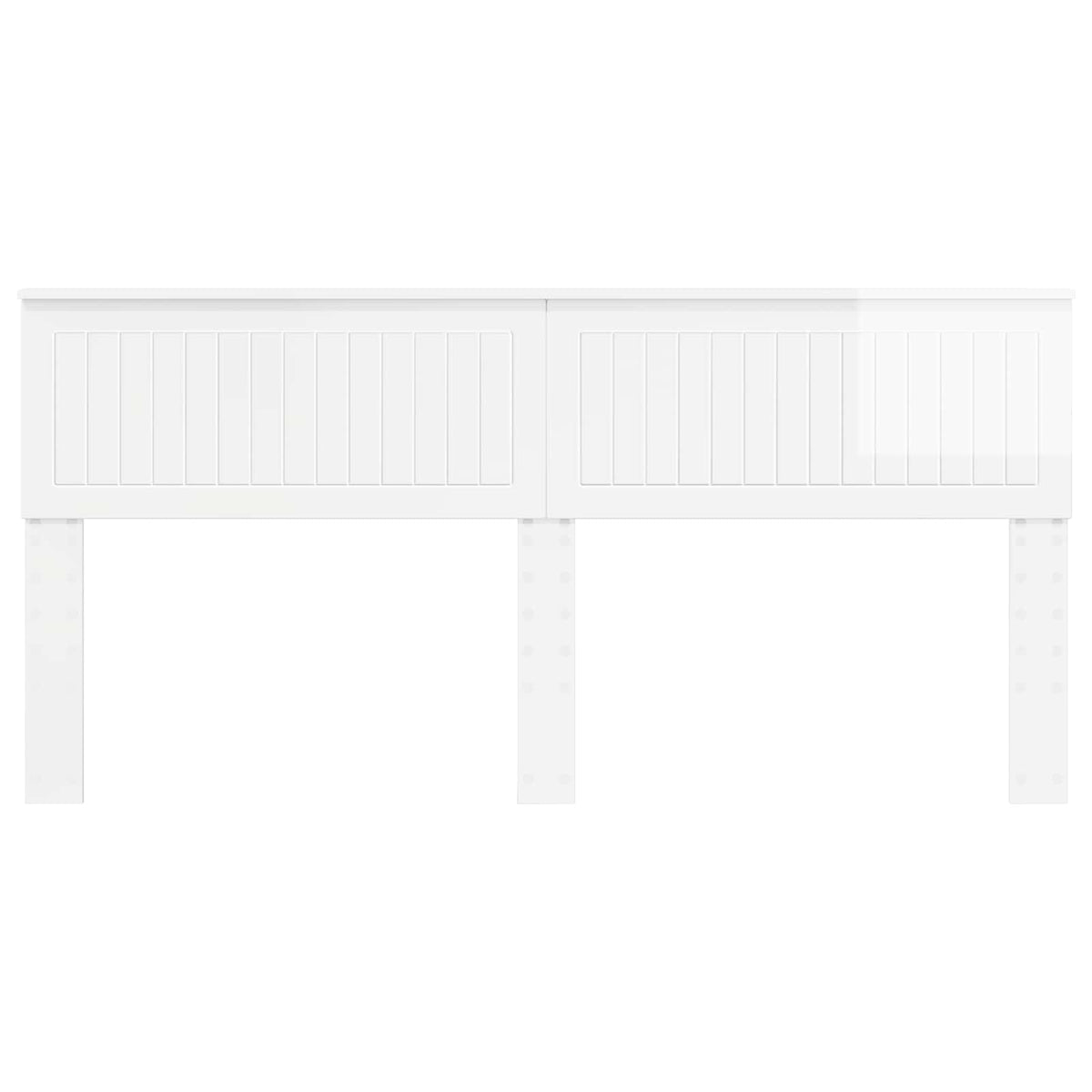 Headboard Gloss White Engineered wood