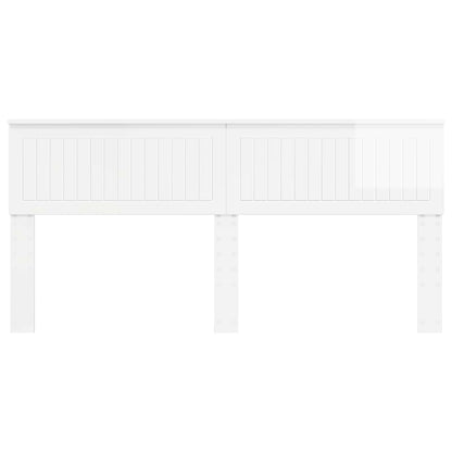 Headboard Gloss White Engineered wood