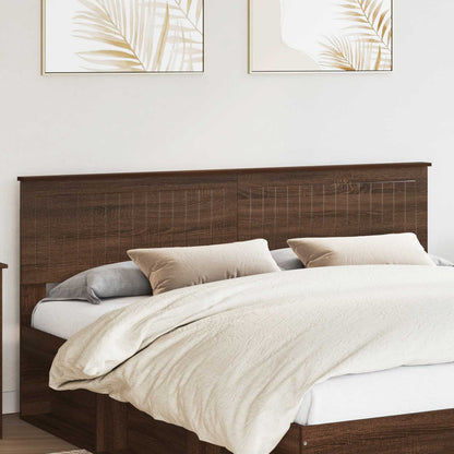 Headboard Brown Oak Engineered wood