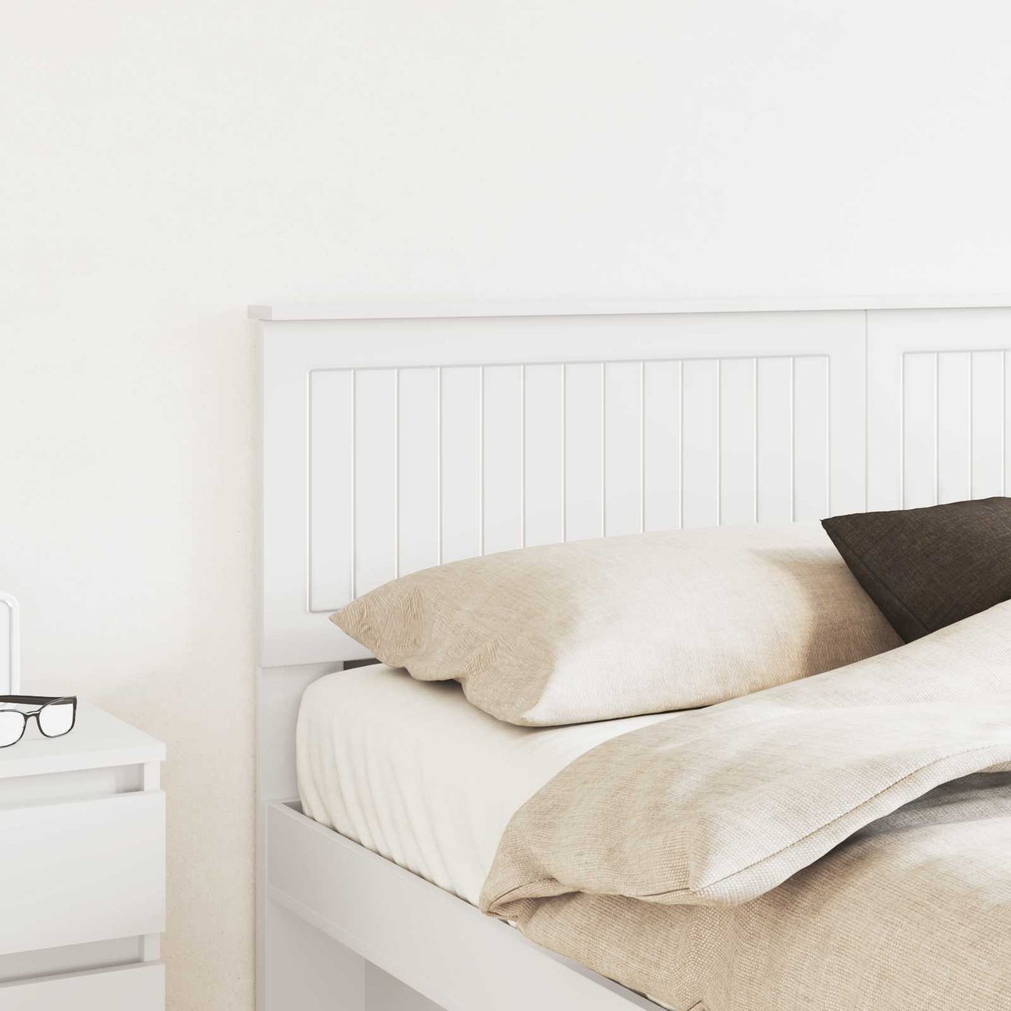 Headboard White Engineered wood