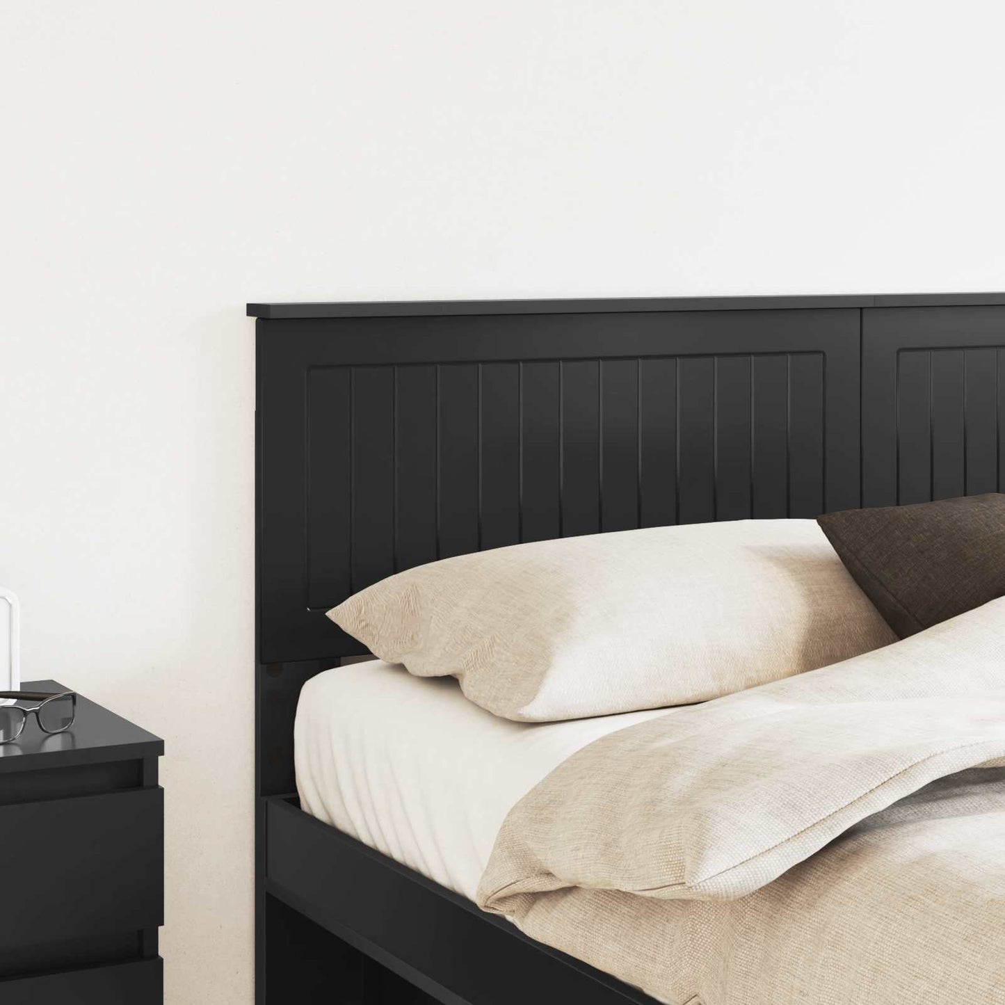 Headboard Black Oak Engineered wood