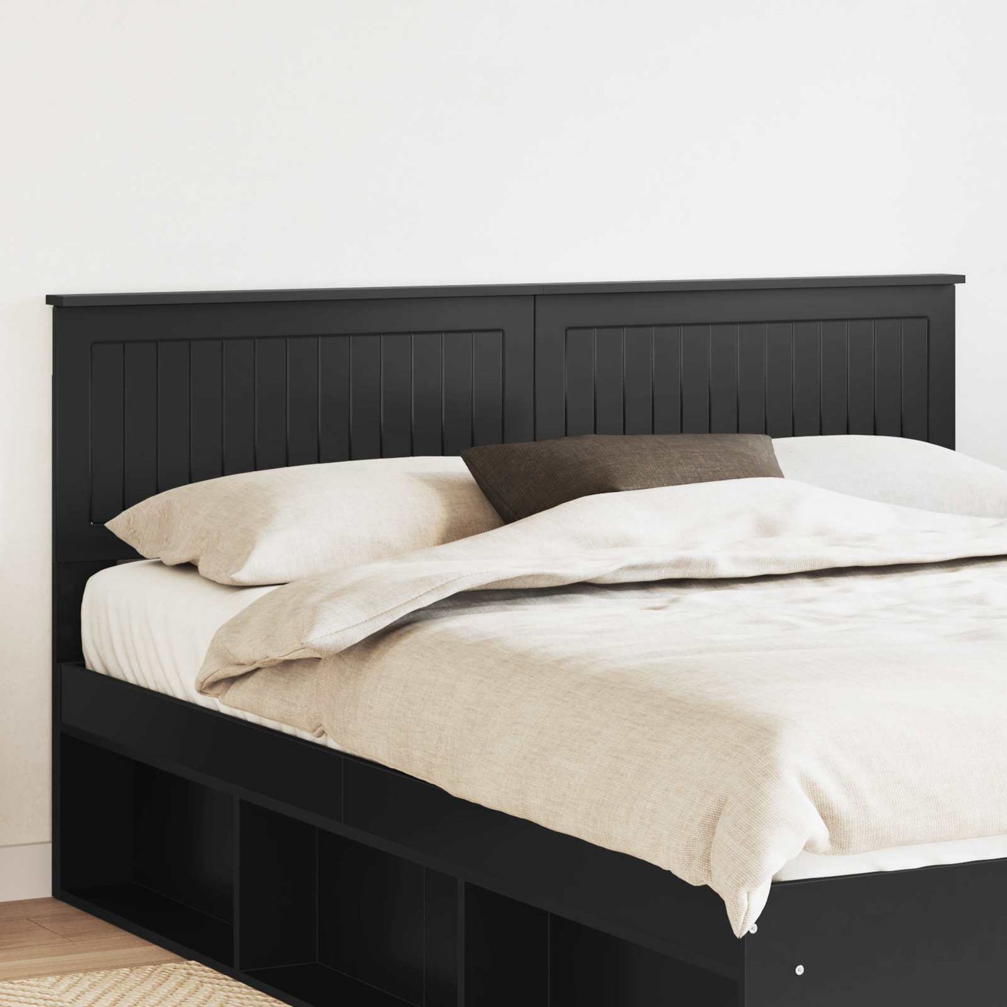Headboard Black Oak Engineered wood