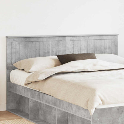 Headboard Concrete Grey Engineered wood