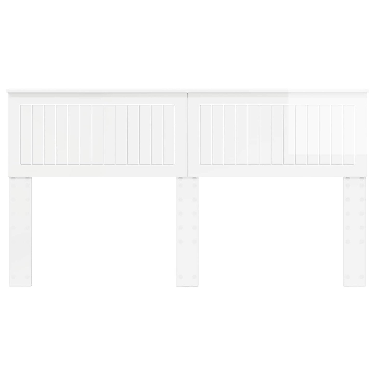 Headboard Gloss White Engineered wood
