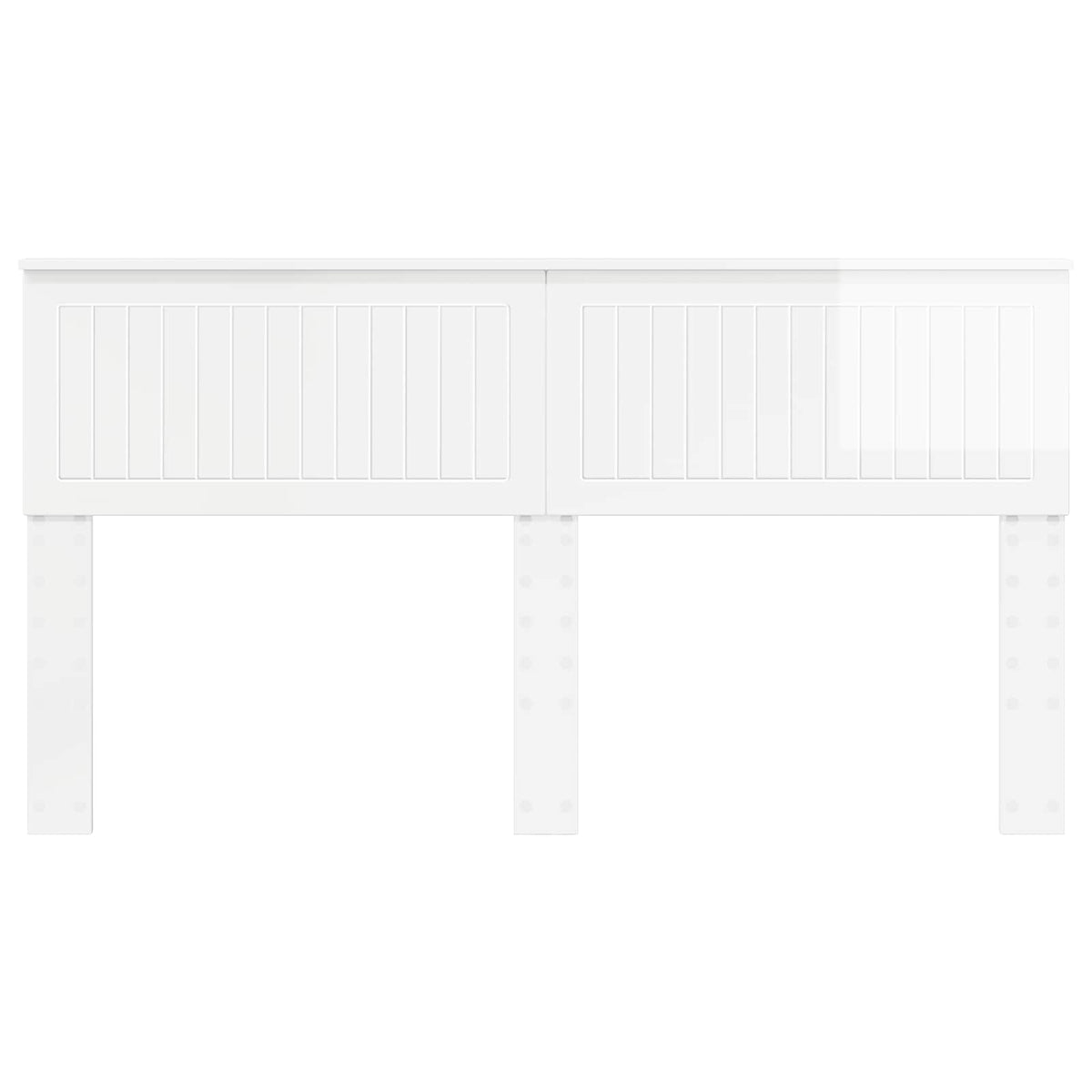 Headboard Gloss White Engineered wood