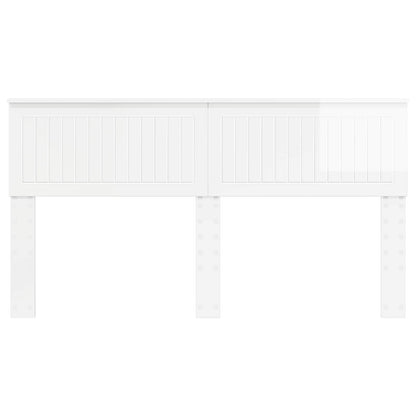 Headboard Gloss White Engineered wood