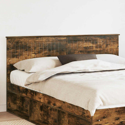 Headboard Smoked Oak Engineered wood