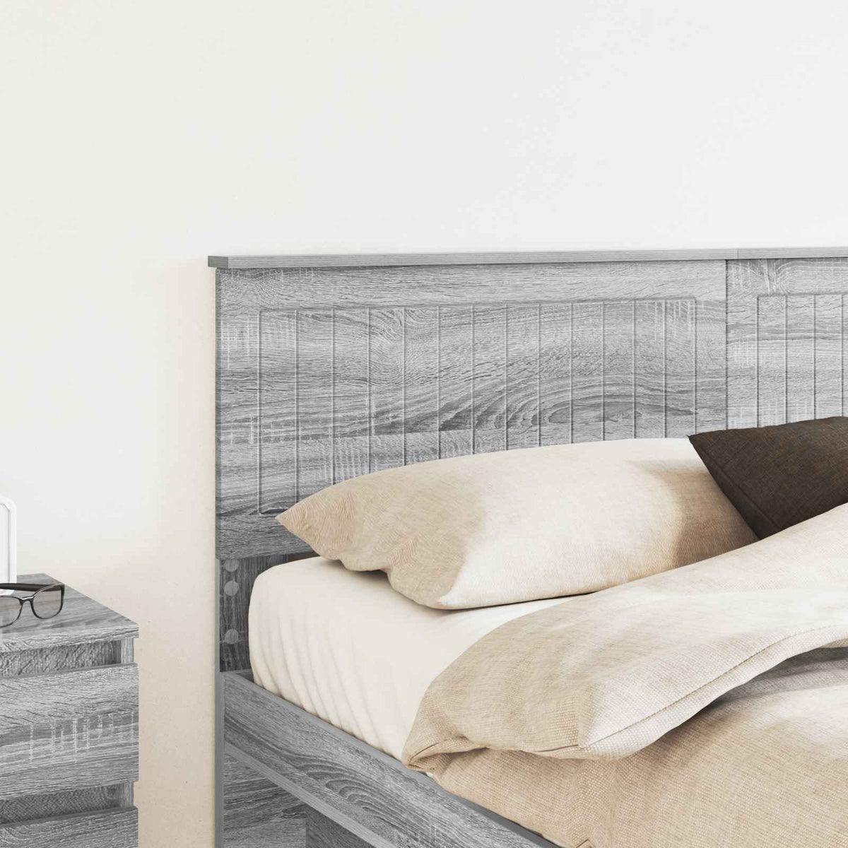 Headboard Grey Sonoma Engineered wood