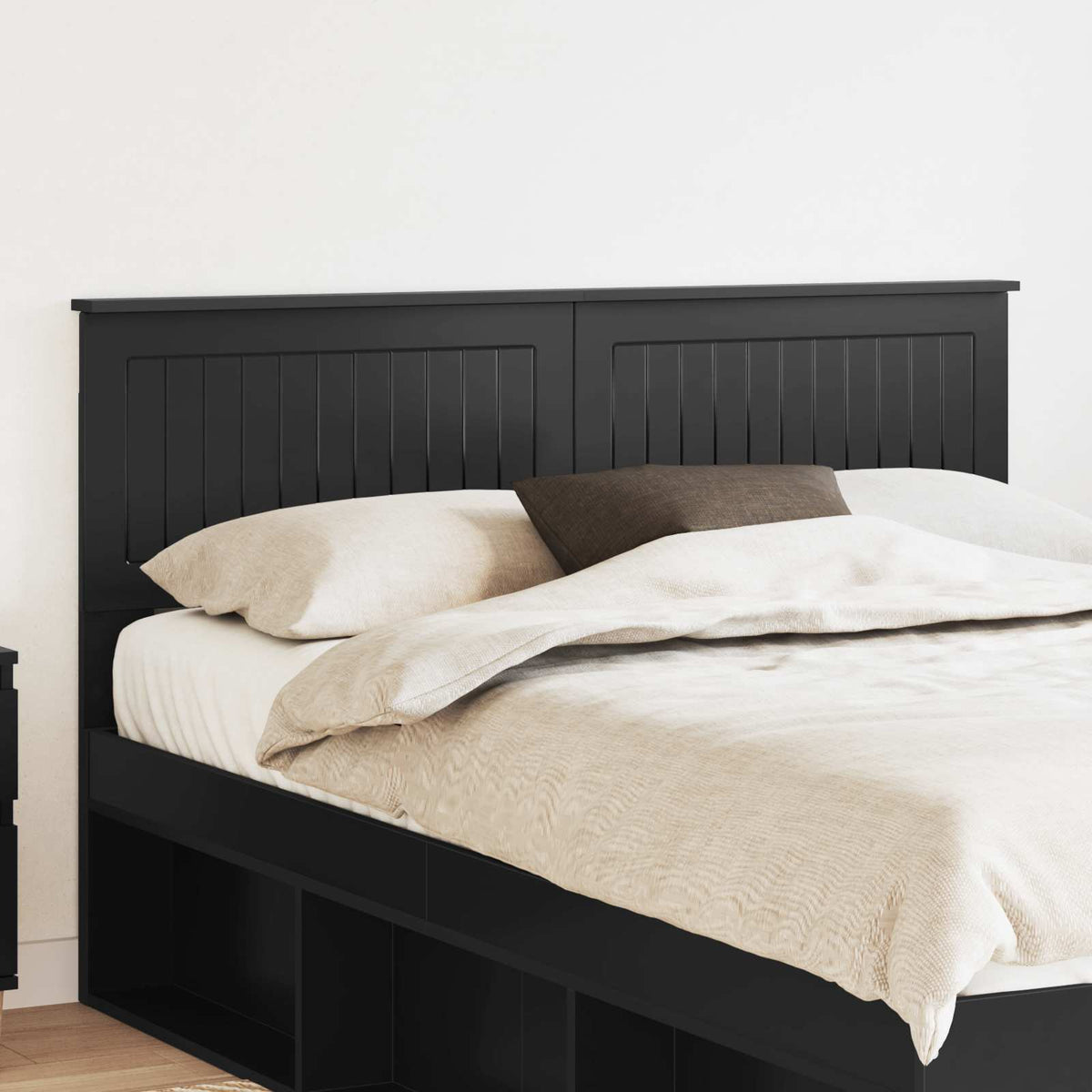 Headboard Black Oak Engineered wood