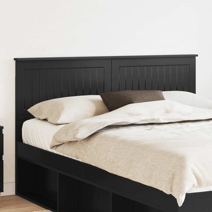 Headboard Black Oak Engineered wood