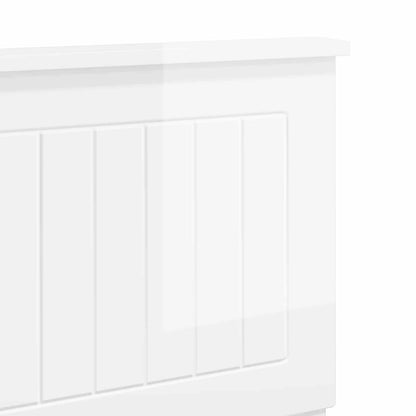 Headboard Gloss White Engineered wood
