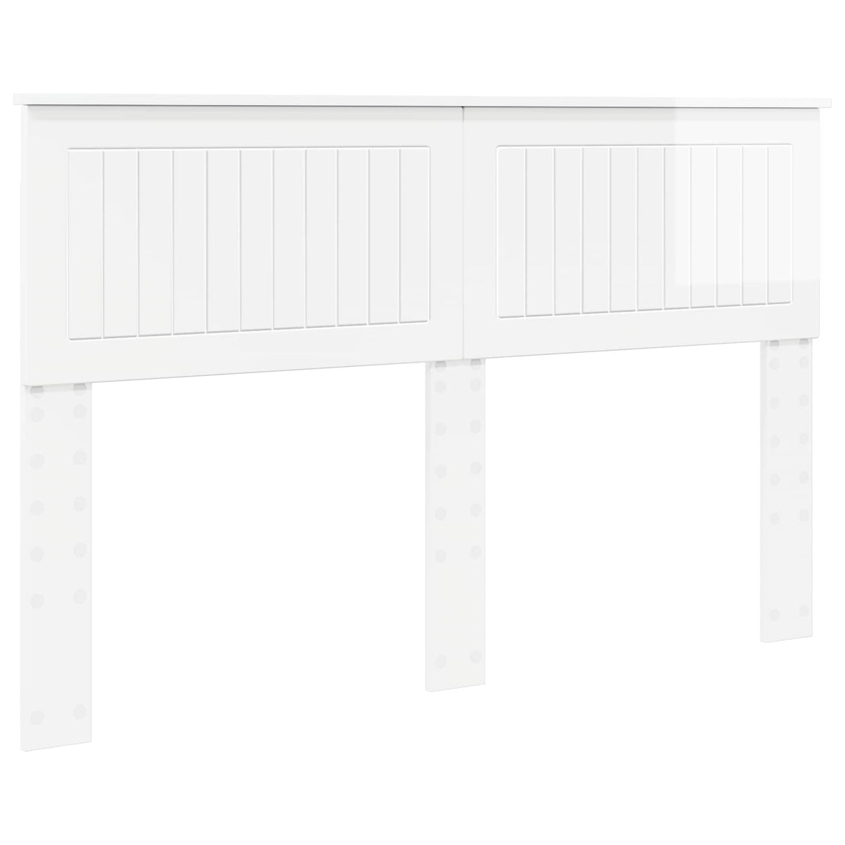 Headboard Gloss White Engineered wood
