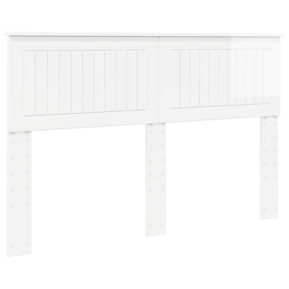 Headboard Gloss White Engineered wood