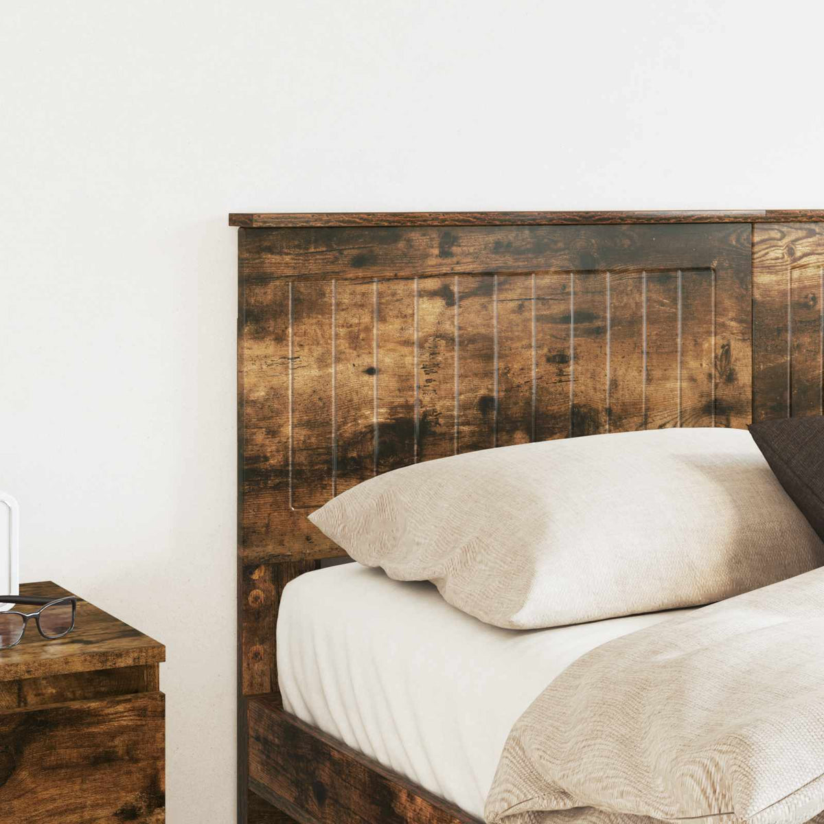 Headboard Smoked Oak Engineered wood