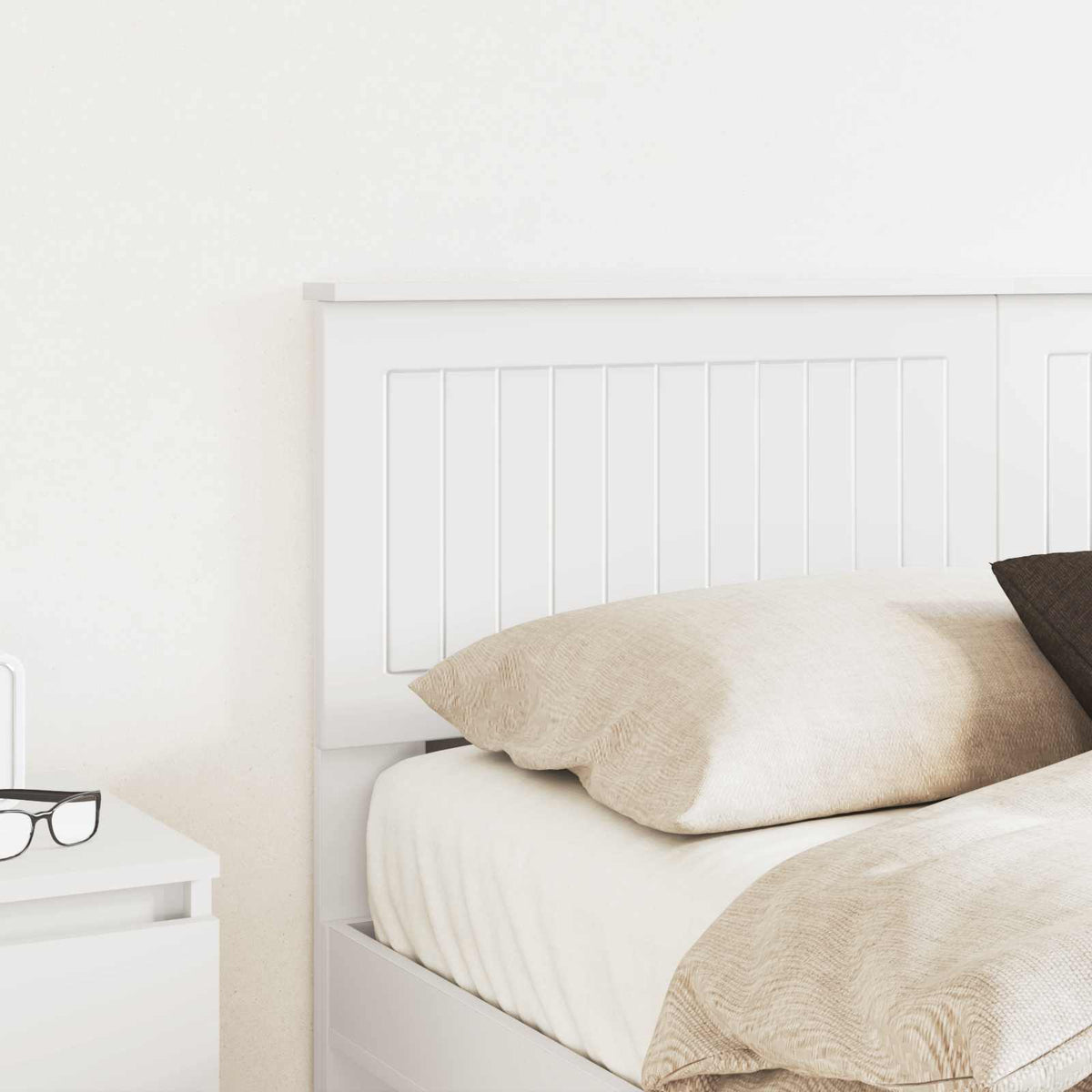 Headboard White Engineered wood