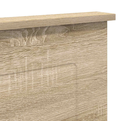 Headboard Sonoma Oak 135 cm Engineered wood
