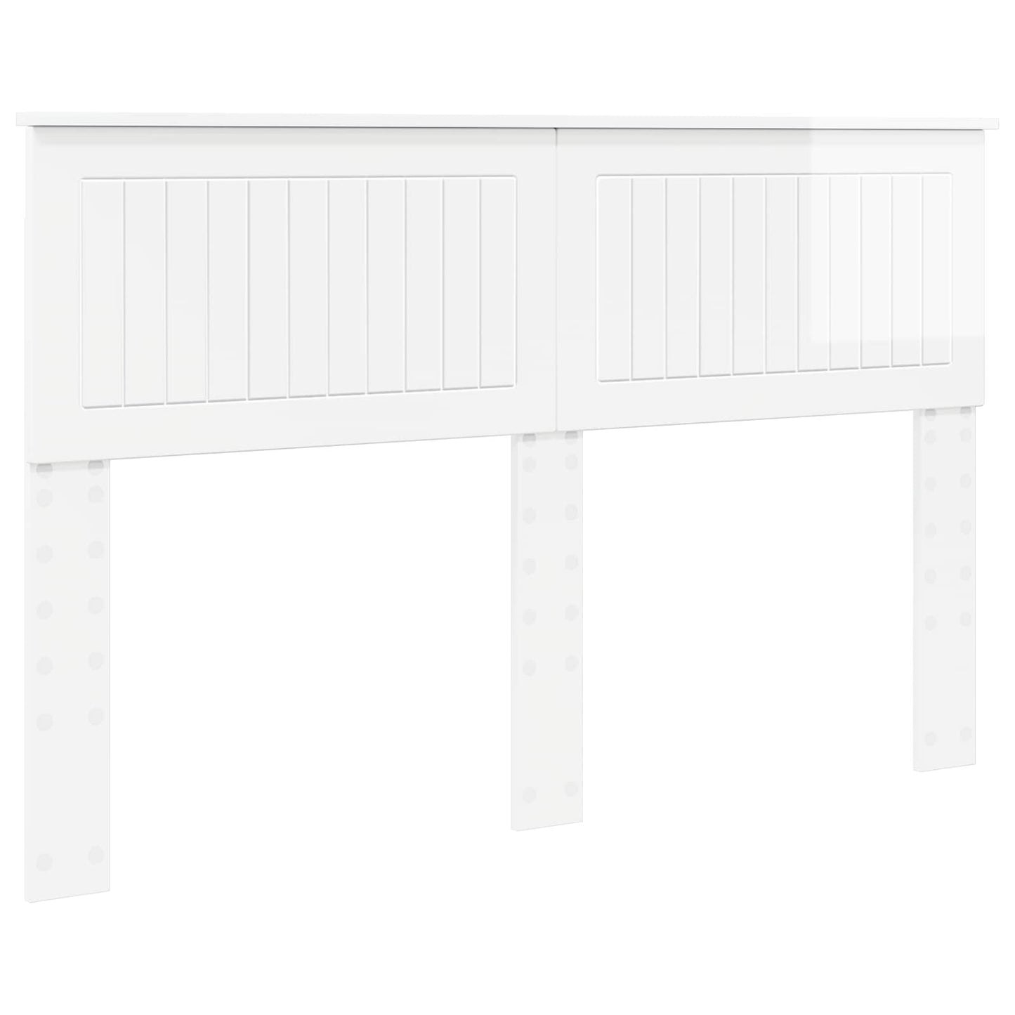 Headboard Gloss White Engineered wood