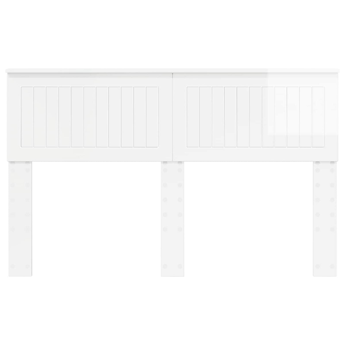 Headboard Gloss White Engineered wood