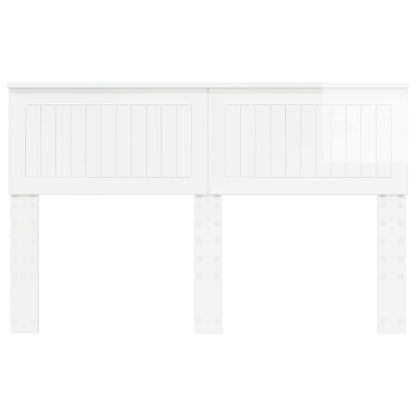 Headboard Gloss White Engineered wood