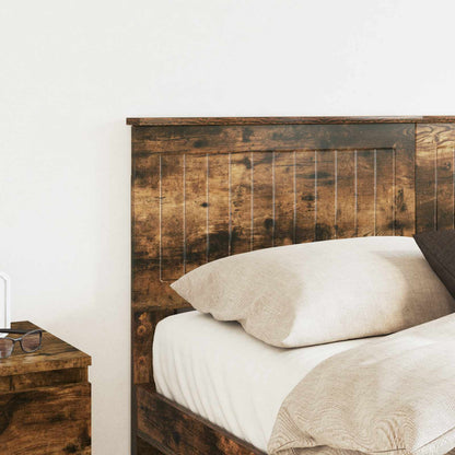Headboard Smoked Oak Engineered wood