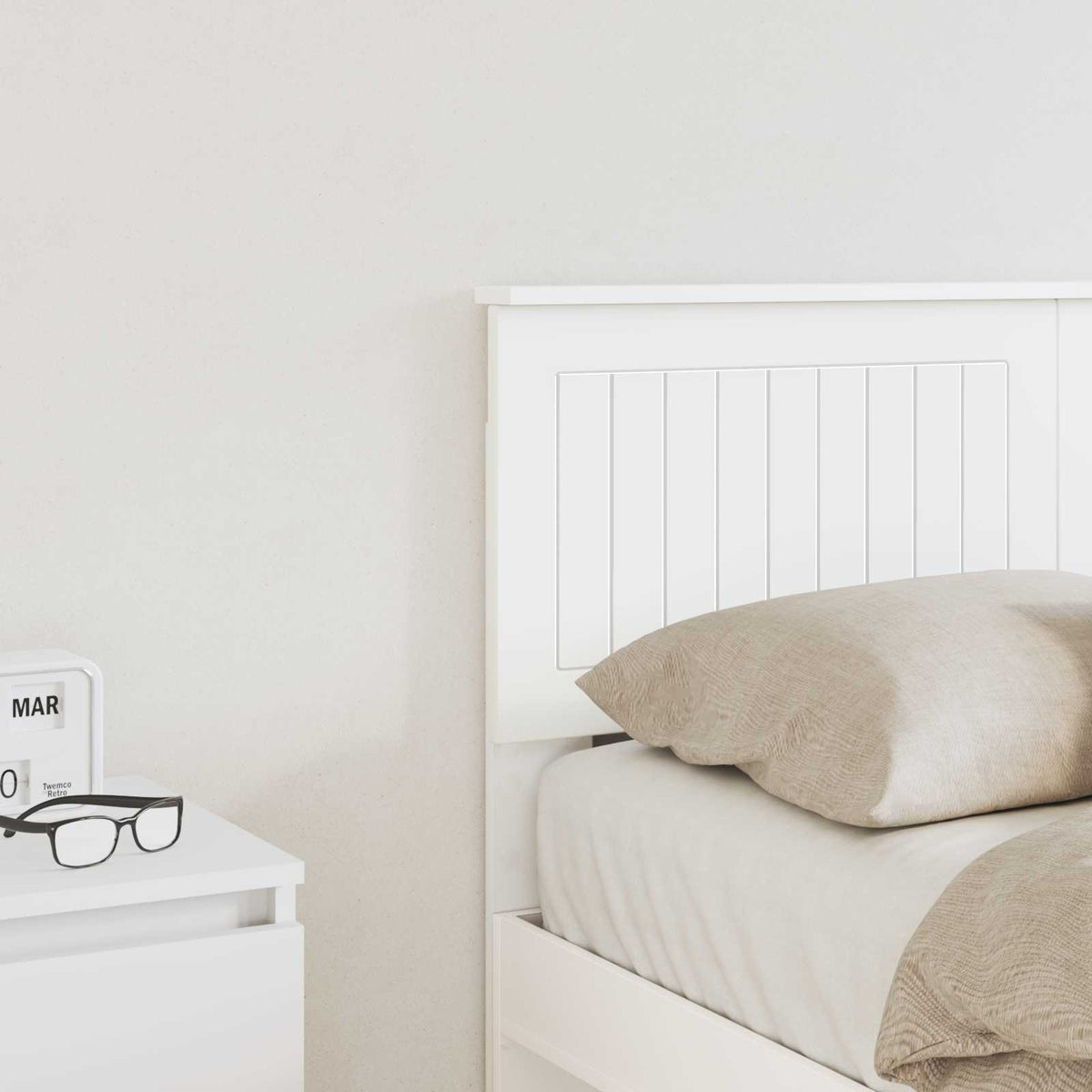 Headboard White Engineered wood