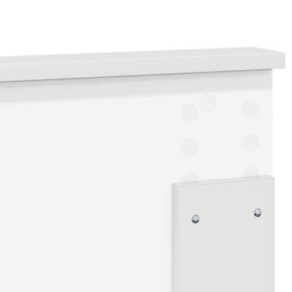Headboard Gloss White Engineered wood