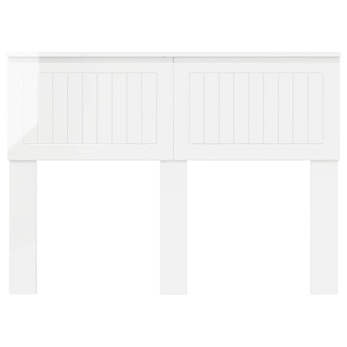 Headboard Gloss White Engineered wood