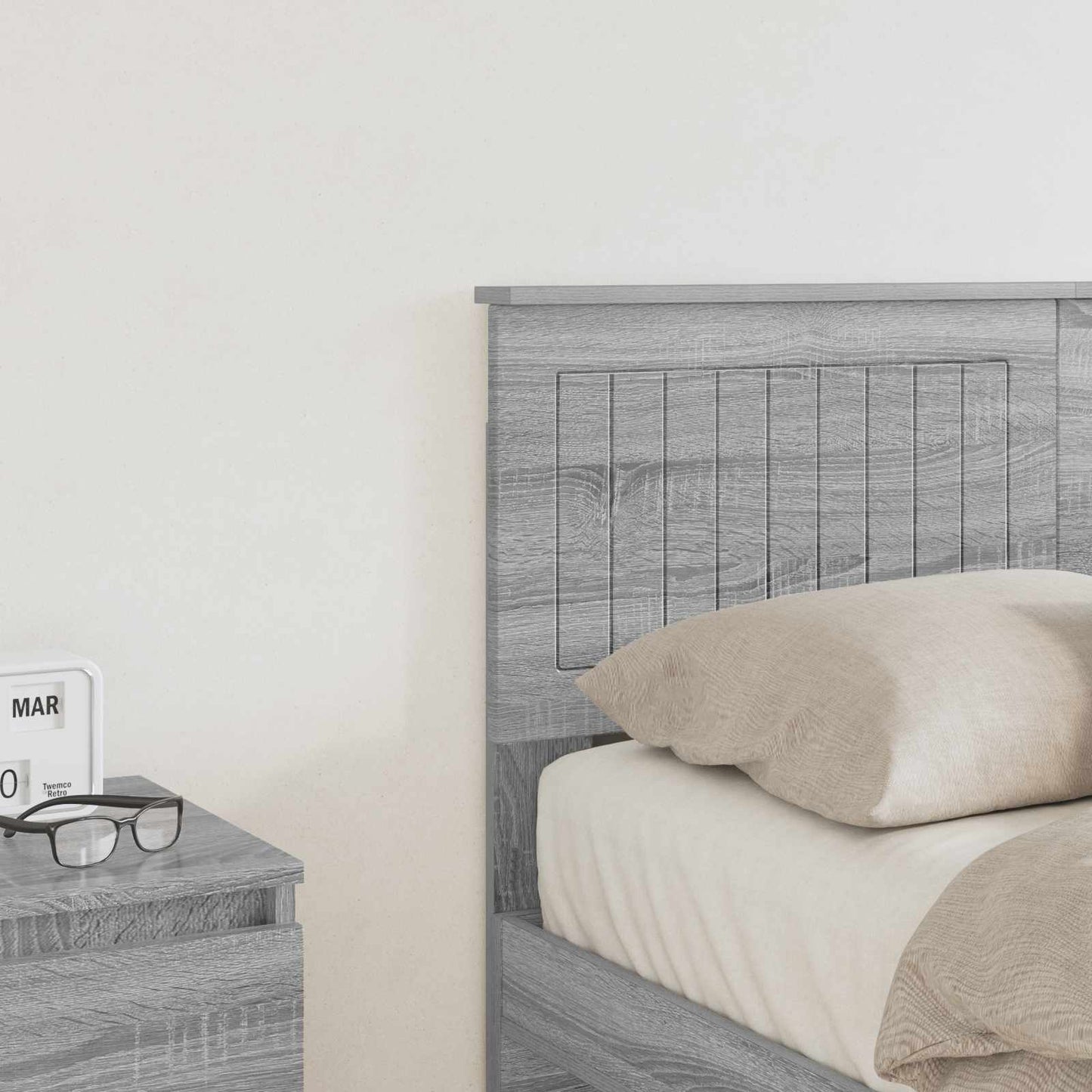 Headboard Grey Sonoma Engineered wood