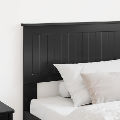 Headboard Black Oak Engineered wood