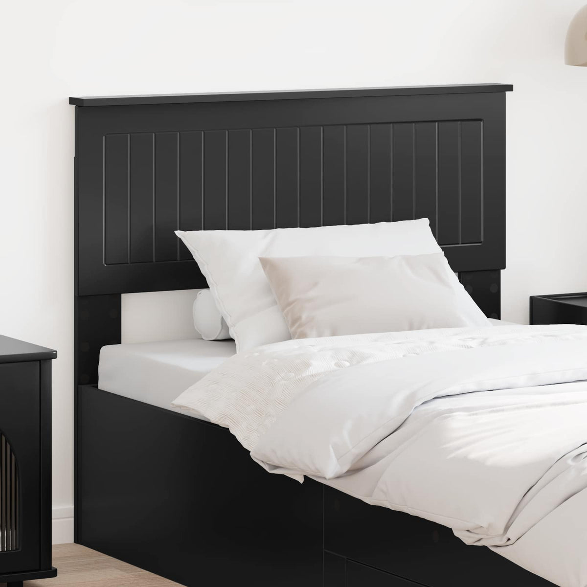Headboard Black Oak Engineered wood
