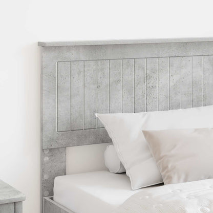 Headboard Concrete Grey Engineered wood