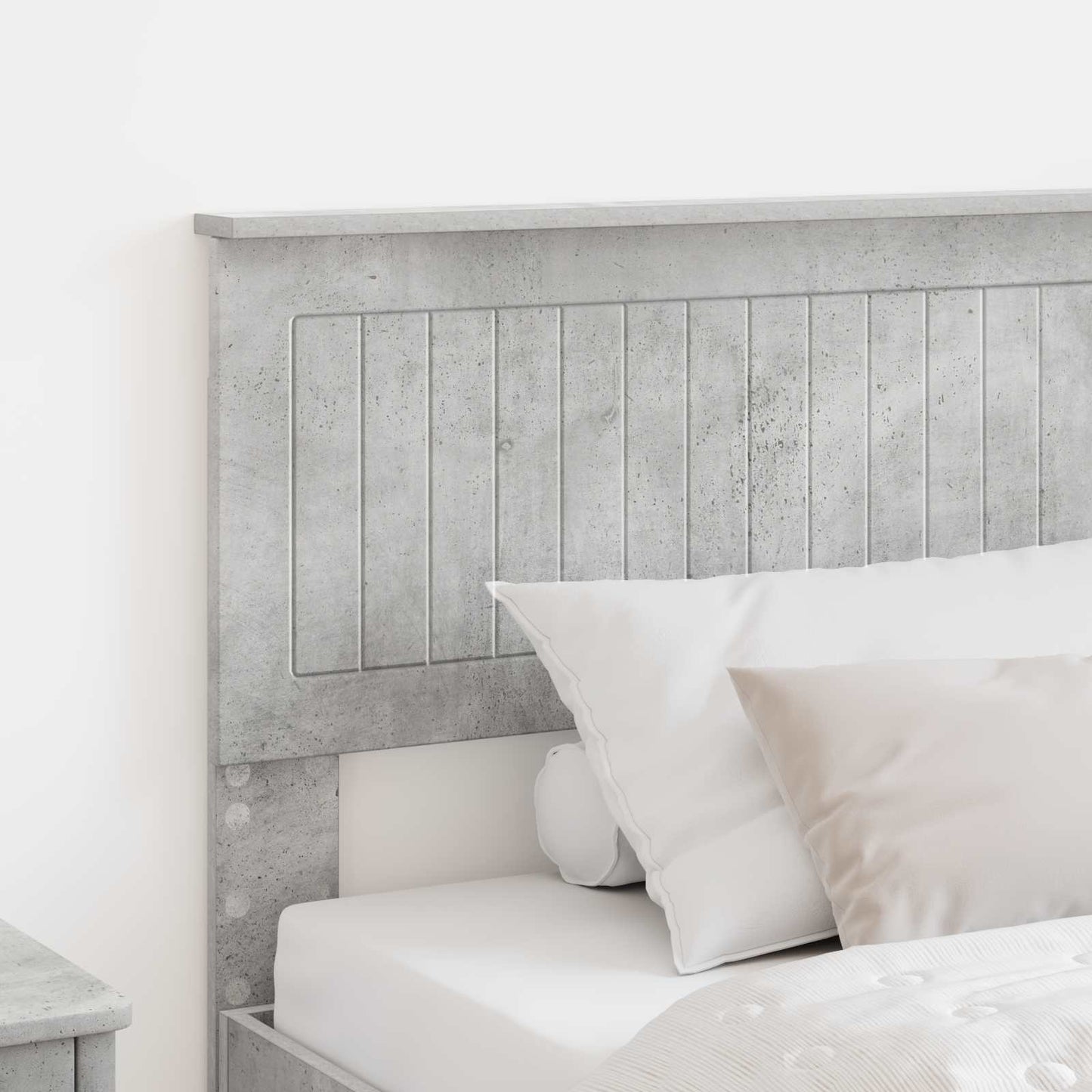 Headboard Concrete Grey Engineered wood
