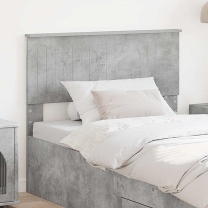 Headboard Concrete Grey Engineered wood