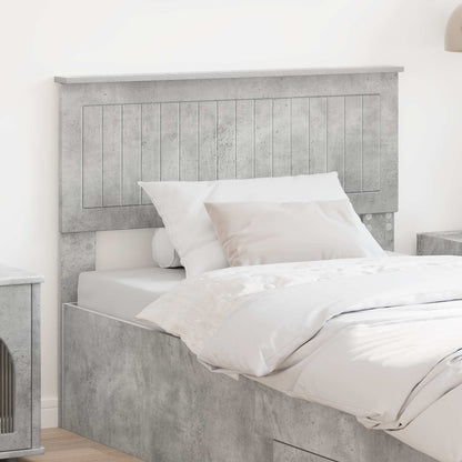 Headboard Concrete Grey Engineered wood