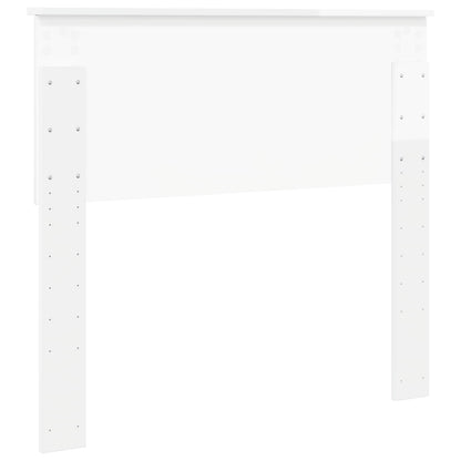 Headboard Gloss White Engineered wood