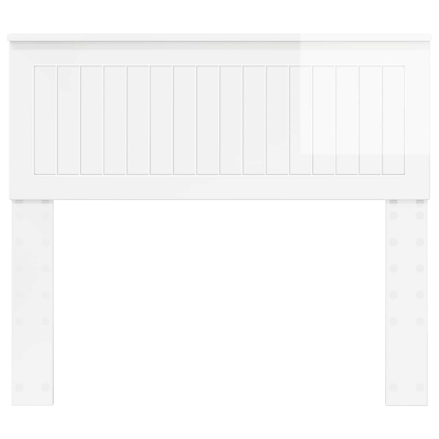 Headboard Gloss White Engineered wood