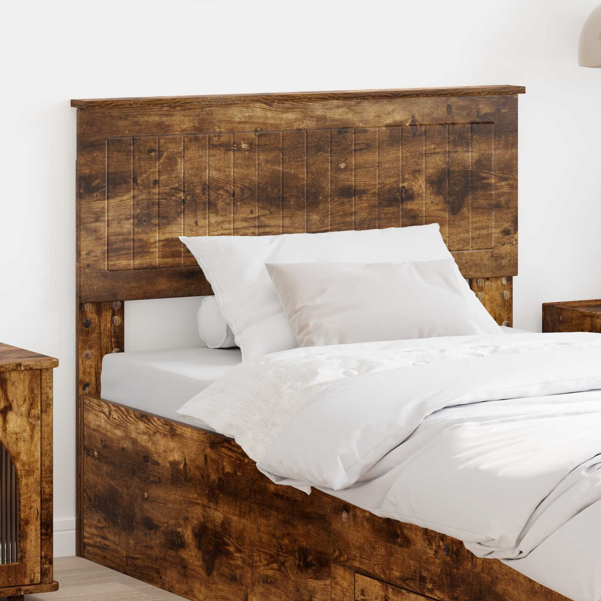 Headboard Smoked Oak Engineered wood