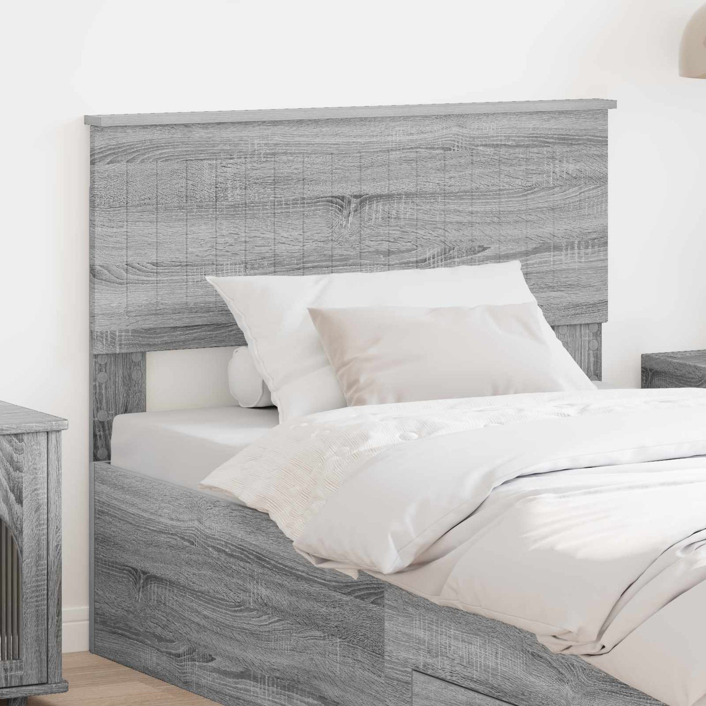 Headboard Grey Sonoma Engineered wood