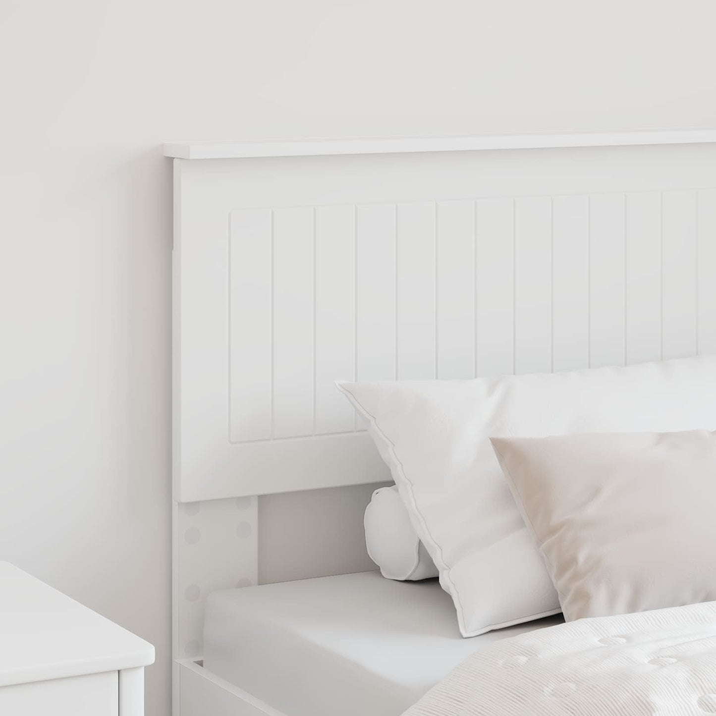 Headboard White 90 cm Engineered wood