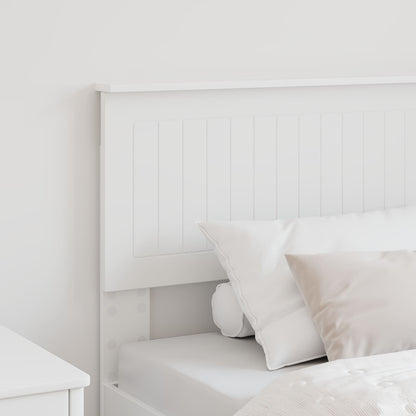 Headboard White 90 cm Engineered wood
