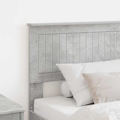 Headboard Concrete Grey Engineered wood