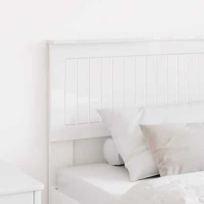 Headboard Gloss White Engineered wood