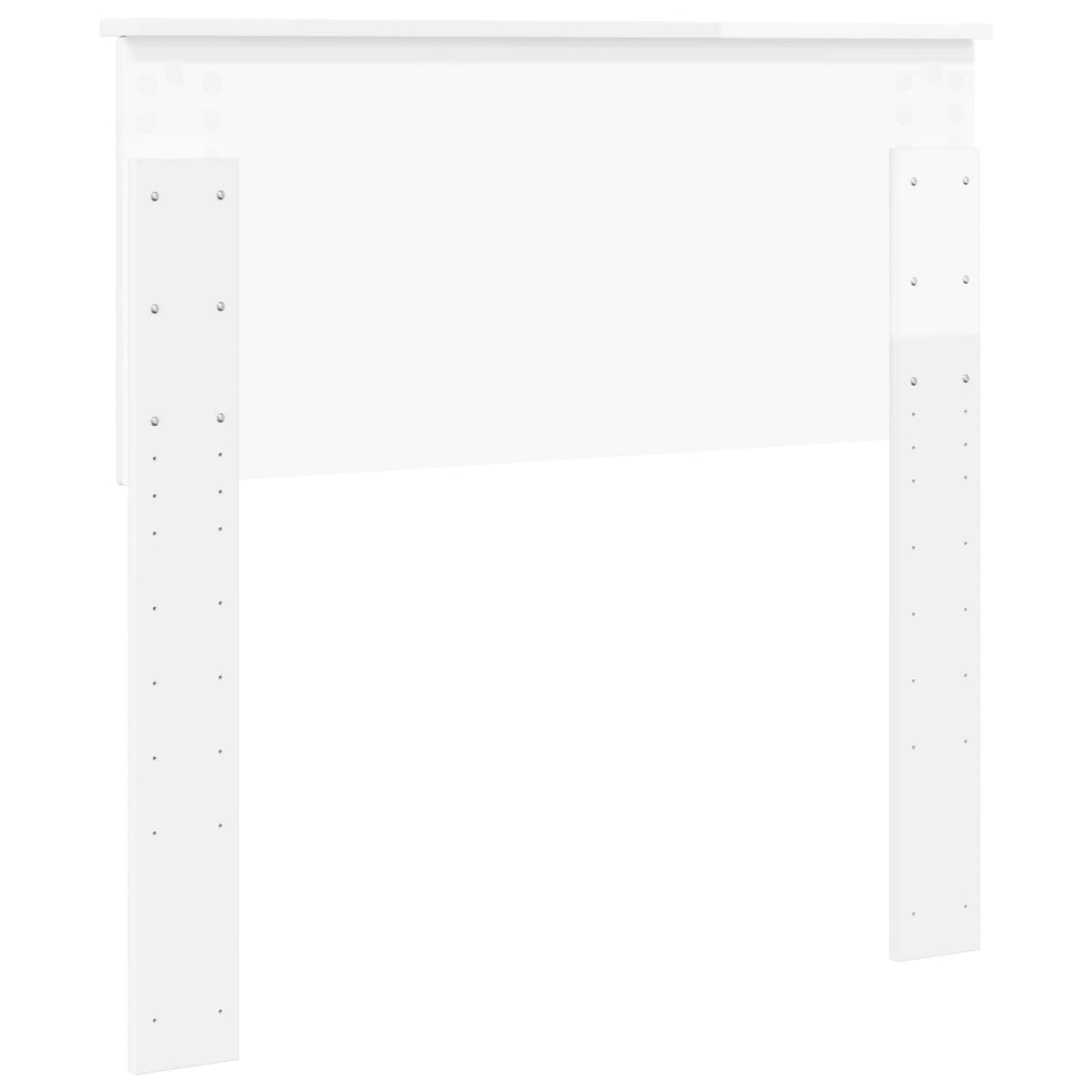 Headboard Gloss White Engineered wood