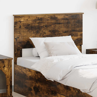 Headboard Smoked Oak 90 cm Engineered wood