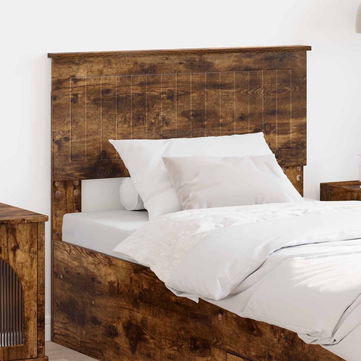Headboard Smoked Oak Engineered wood