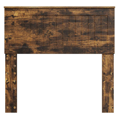 Headboard Smoked Oak 90 cm Engineered wood