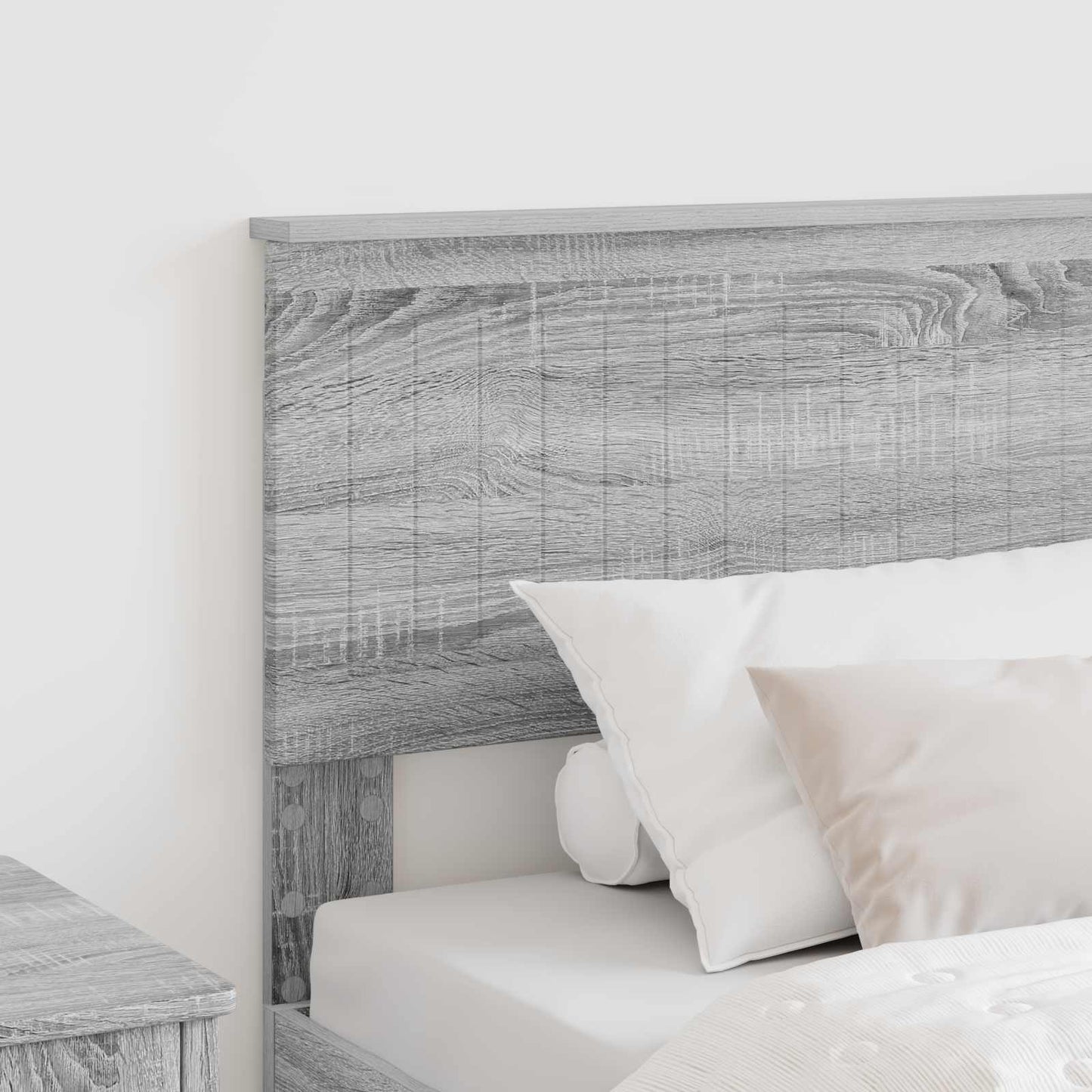 Headboard Grey Sonoma 90 cm Engineered wood