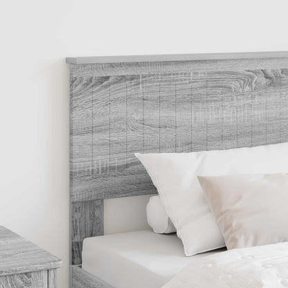 Headboard Grey Sonoma Engineered wood